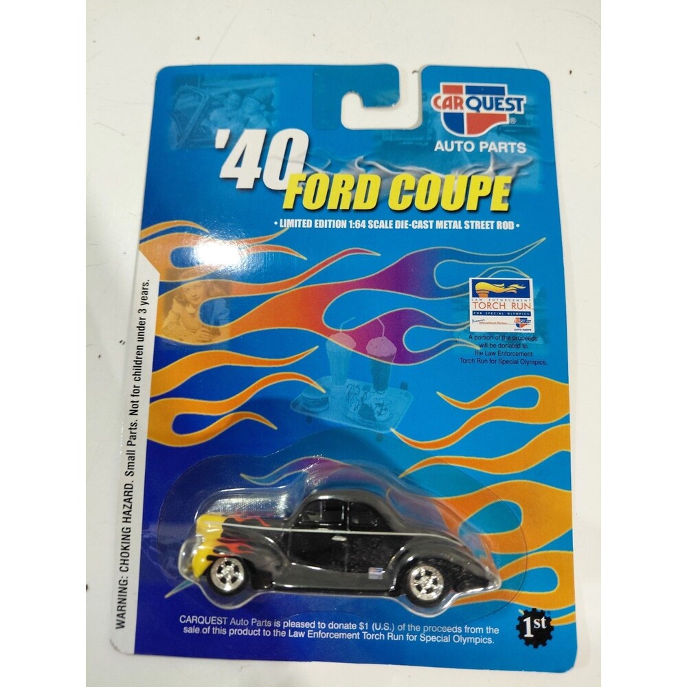NIP First Gear Car Quest 1:64 Die Cast 1940 Ford Coupe Classic Car